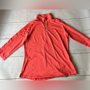 Women’s Callaway Coral Lightweight 1/4 Zip Up Opti Dry Golf Pullover Athleisure